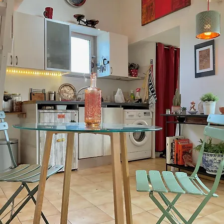 1 Chb, Calme, Lumineux, Clim, Terrasse Apartment *